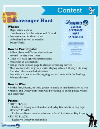 Disney Hits Deck
