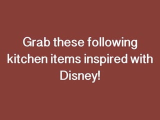 Disney kitchen  mickey and minnie in your kitchen (the fair kitchen ideas)