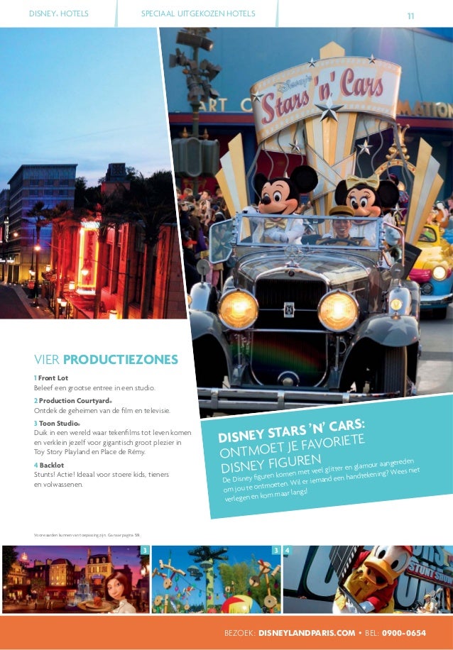 Disneyland Paris brochure