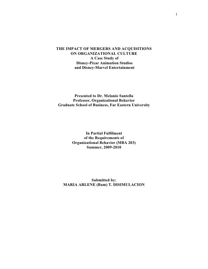 disney organizational behavior
