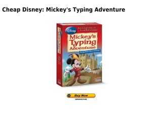 Disney  mickeys typing adventure