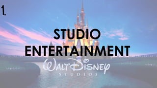 STUDIO
ENTERTAINMENT
1.
 