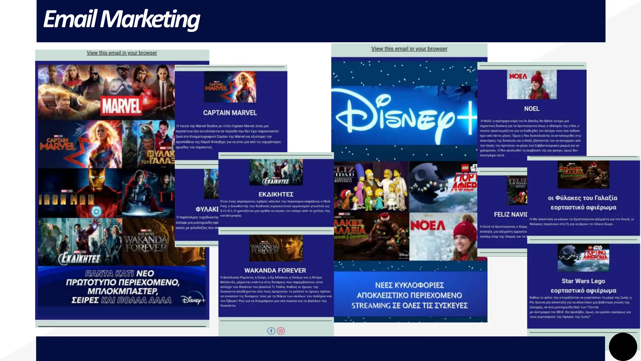 A complete digital marketing strategy presentation for Disney+. | PPTX