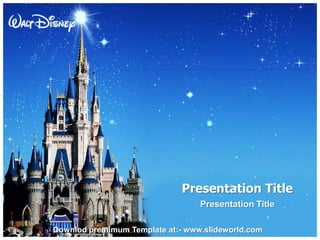 Presentation Title
Presentation Title
Downlod premimum Template at:- www.slideworld.com
 