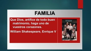 Disolucion de la familia | PPT