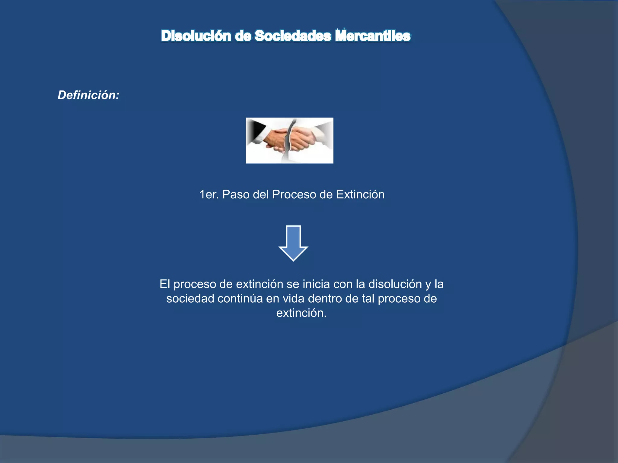Disolucion De Sociedades Mercantiles Pptx