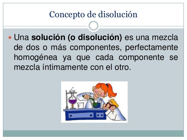 Disoluciones