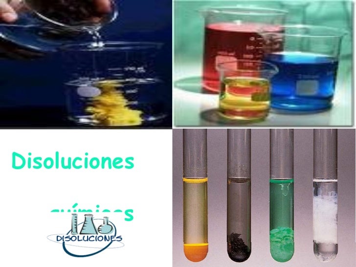 Disoluciones químicas