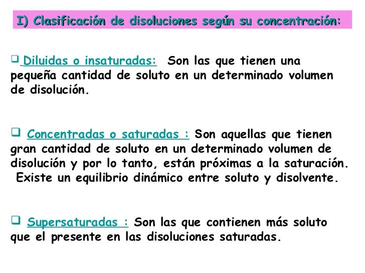 Disoluciones químicas