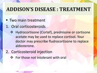 Disorder of adrenal cortex | PPTX