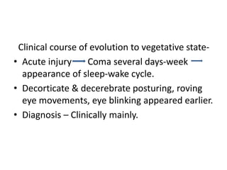Disorder of consciousness | PPTX