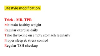Tpr Trick Comprehensive Endocrine Nursing Management for Thyroid Disorders | PPTX