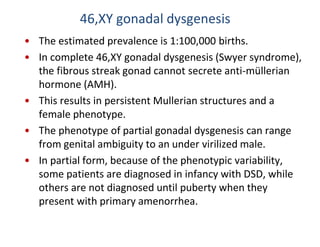 Disorder of sex development | PDF