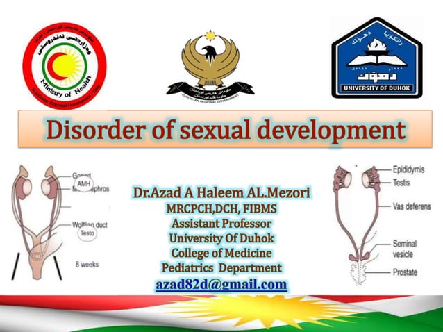 Disorder of sexual development | PPTX | Hormonal Disorders | Endocrine ...