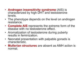 Disorder of sexual development | PPTX