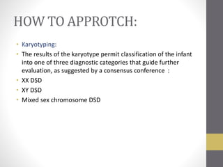 Disorder of sexual development revised | PPTX