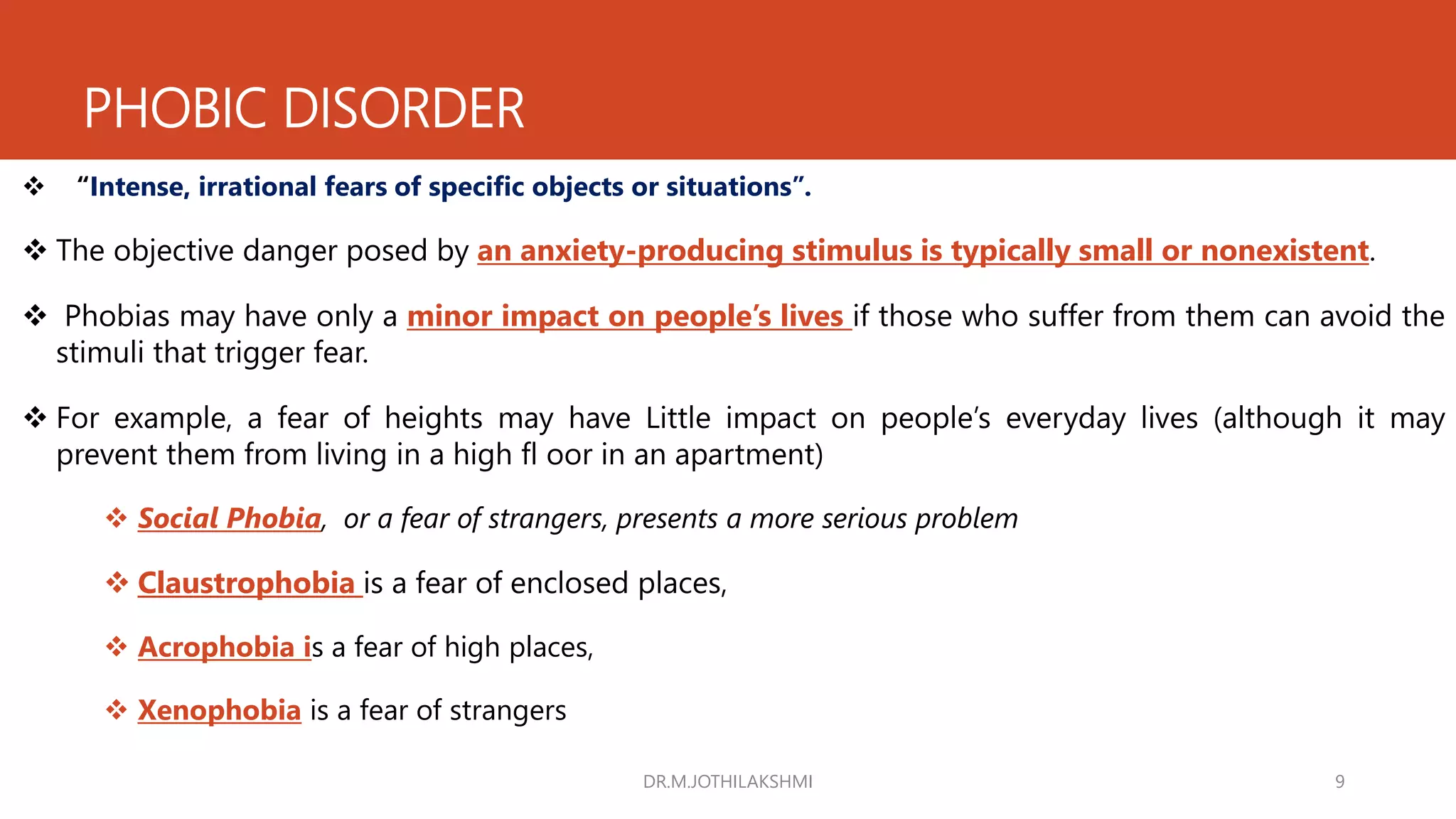 PSYCHOLOGICAL DISORDERS | PPTX