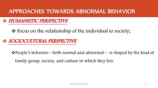 PSYCHOLOGICAL DISORDERS | PPTX