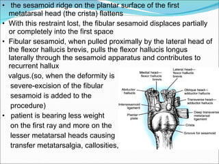 Plantar Ridge Pattern Disorders Of The Hallux | PPT