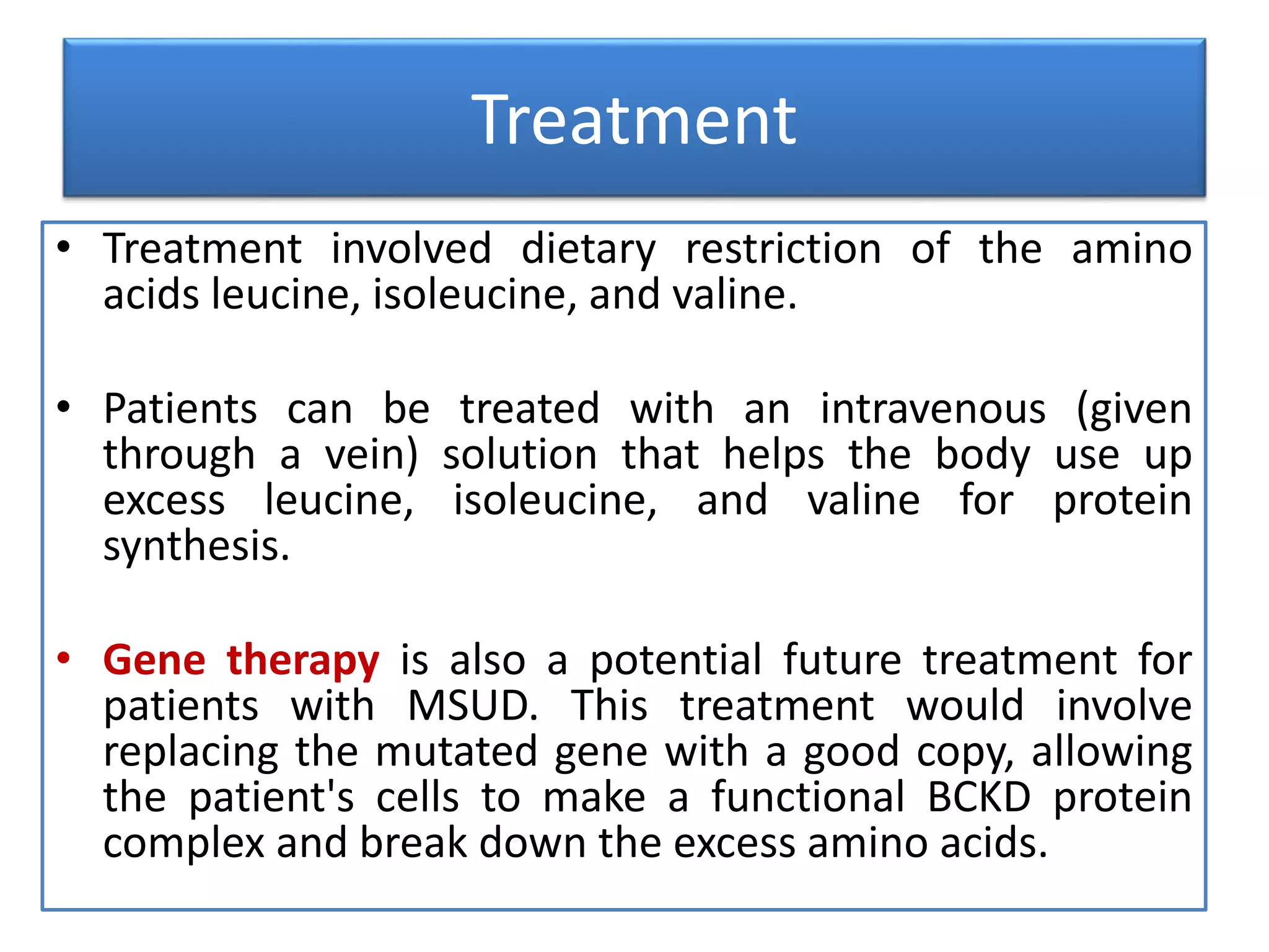 Disorders of amino acid metabolism | PPTX