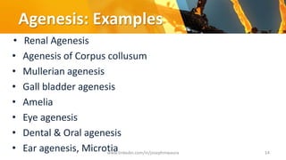 Disorders of cell growth - Dr Mwaura | PPTX