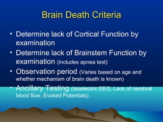 Brainstem Function Test Disorders of consciousness | PPT