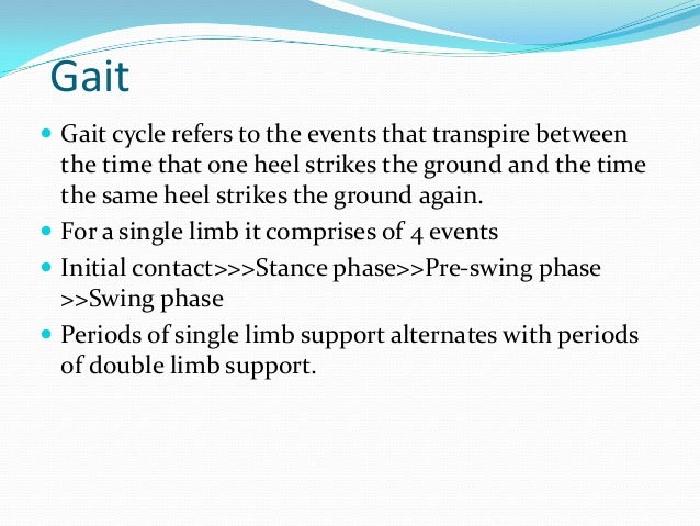Disorders Of Gait And Station