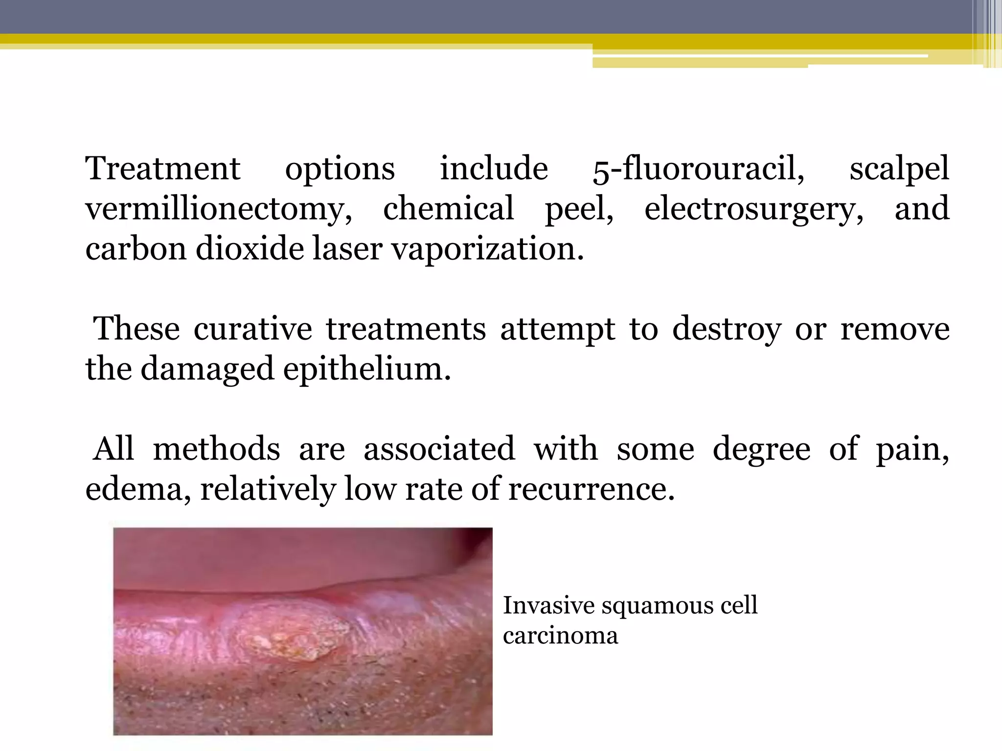 Disorders of lip | PPTX