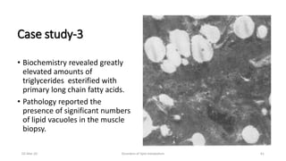 Disorders of lipid metabolism case studies-1 | PDF