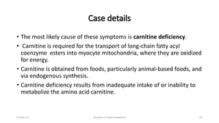 Disorders of lipid metabolism case studies-1 | PDF