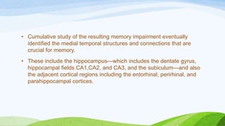 Disorders of memory | PPTX