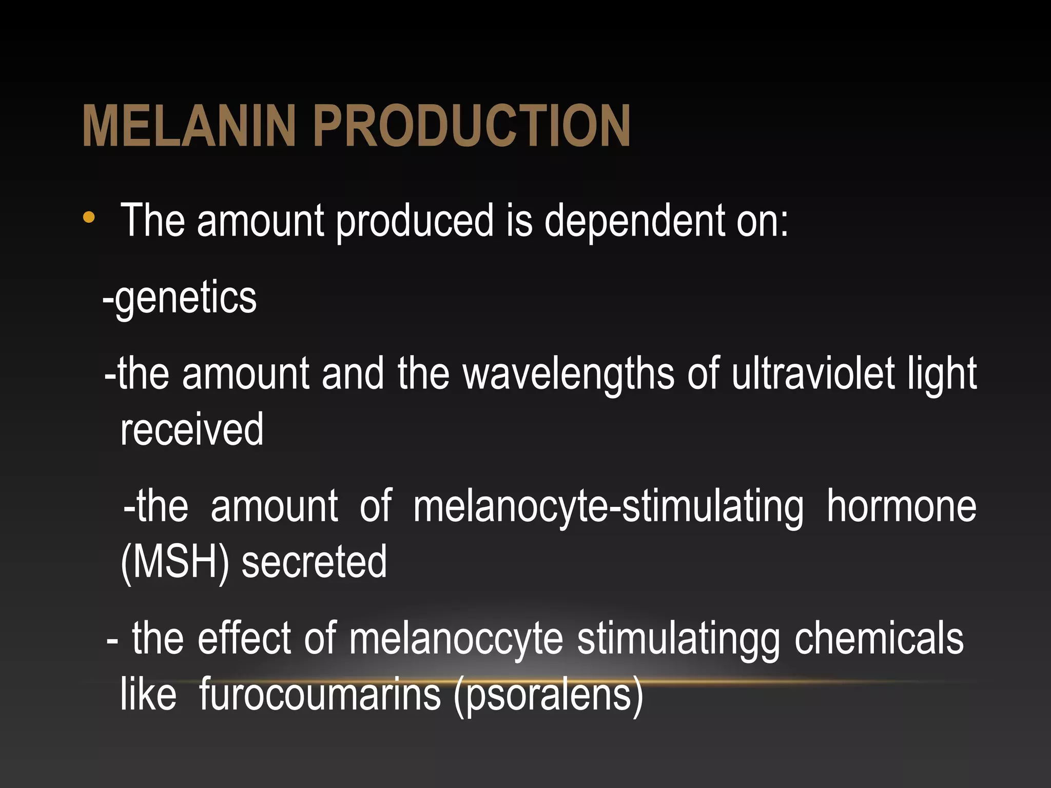 Disorders of pigmentation | PPT