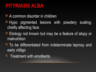 Disorders of pigmentation | PPT