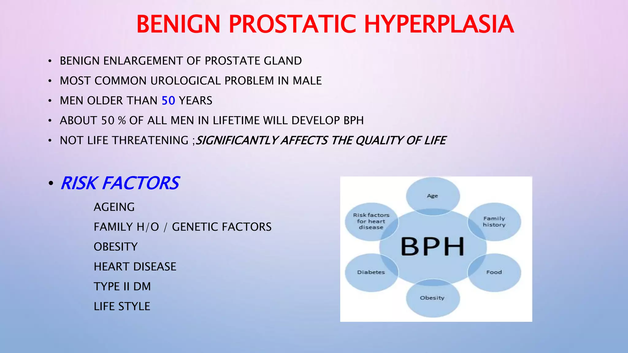 Three Common Prostate Problems DISORDERS OF PROSTATE.pptx