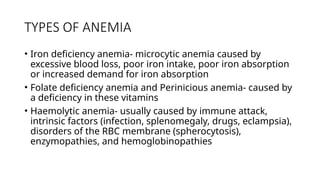 Disorders of Red Blood Cells .pptx rbcss | PPTX