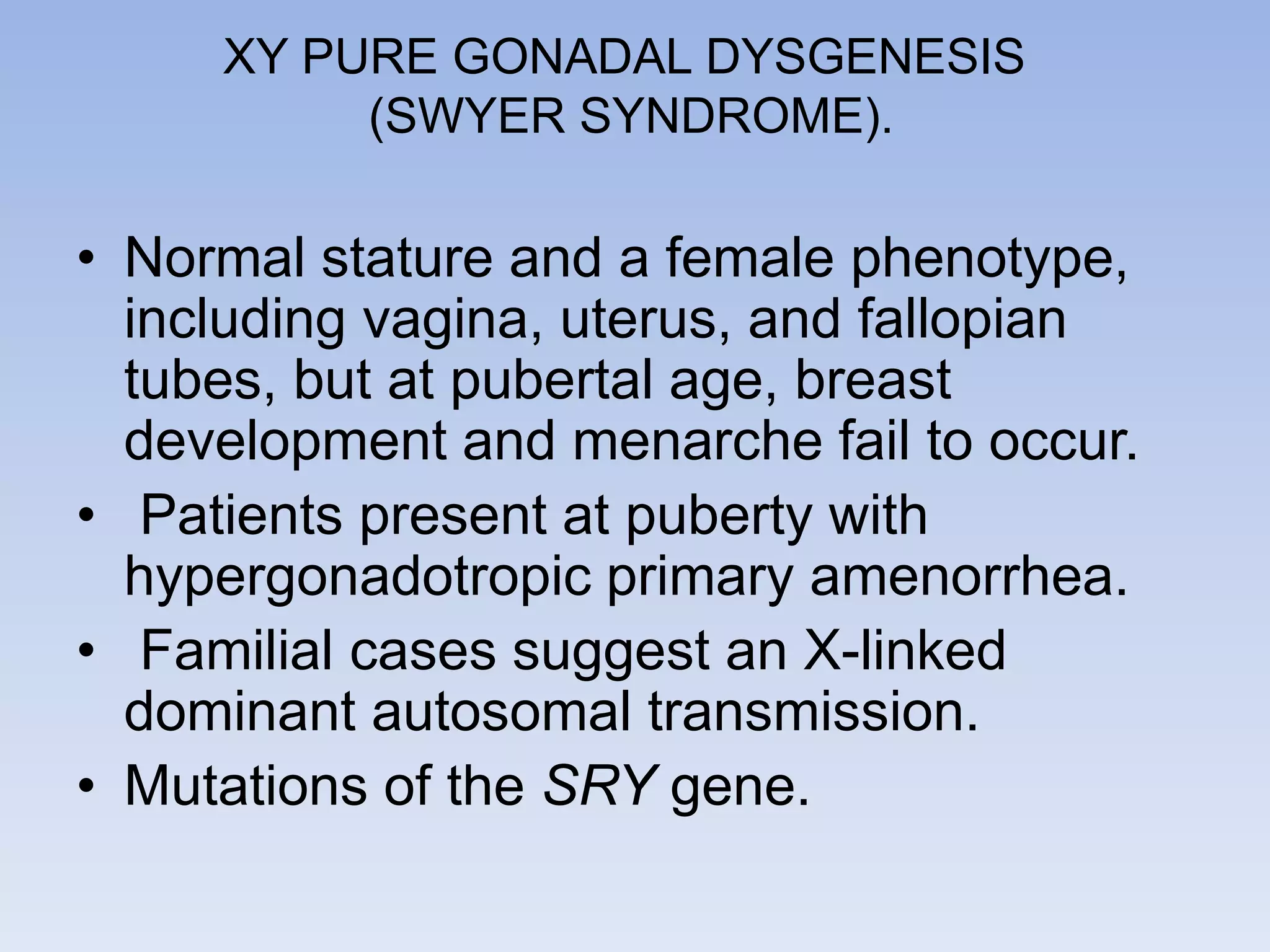 Disorders of sex development | PPTX