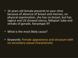 Disorders of sex development | PPT