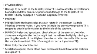 DISORDERS OF THE TESTES AND SCROTum.pptx