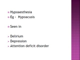 Disorders of time and perception | PPTX