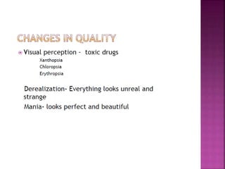 Disorders of time and perception | PPTX