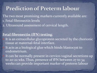 Disorders of uterine contraction, precipitate labor, premature labor ...