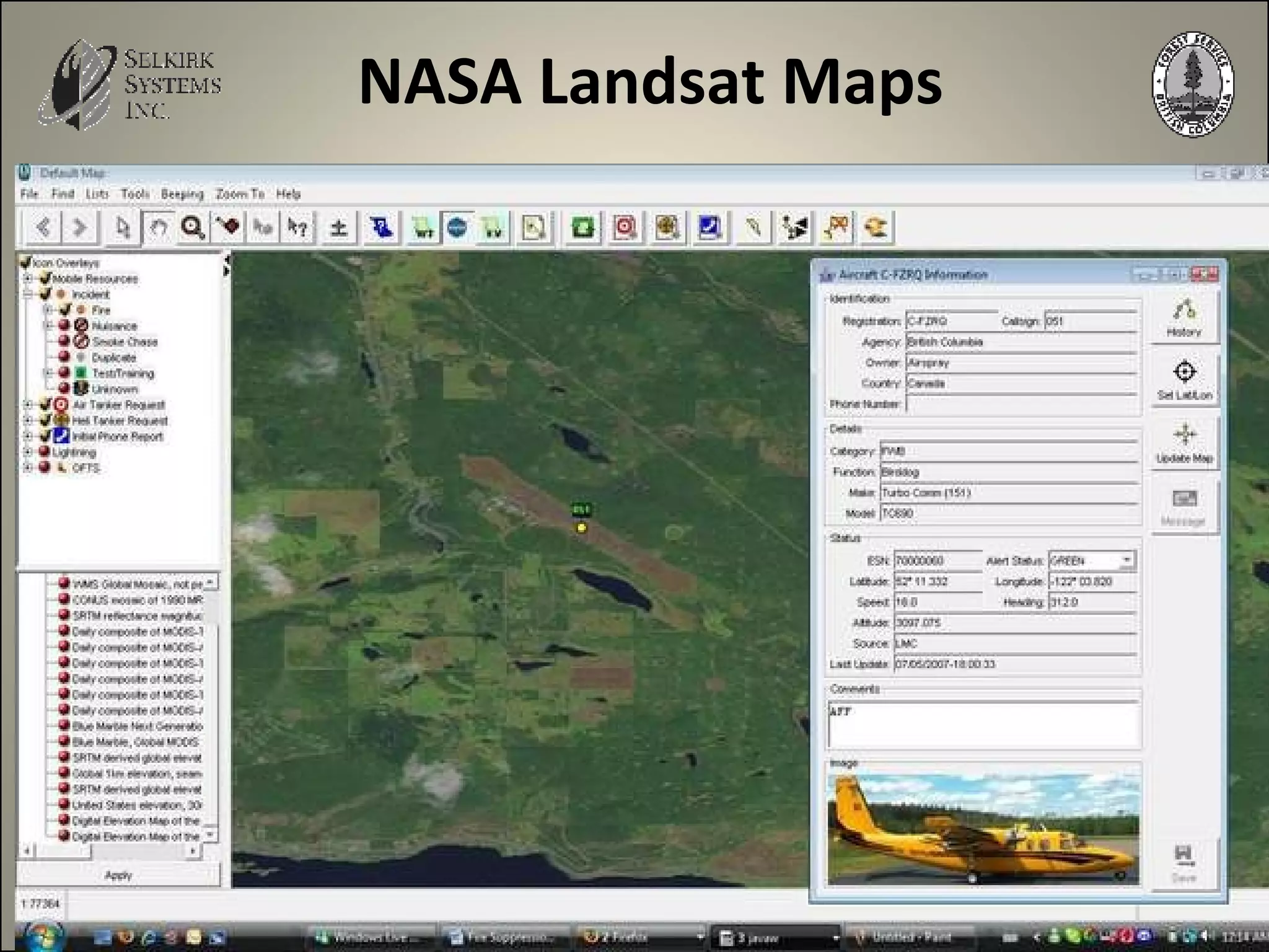 NASA Landsat Maps 