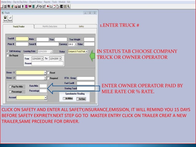 Dispatch System Slideshow | PPT