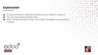 Dispatch task based on project role in Odoo 19 Project | PPTX