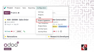 Dispatch task based on project role in Odoo 19 Project | PPTX