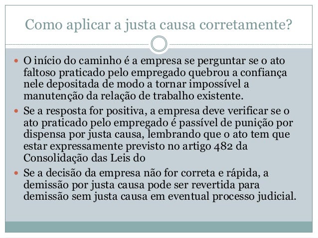 Artigo clt 482
