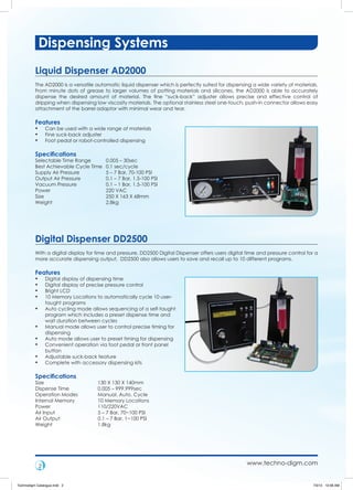 Liquid Dispensing Units