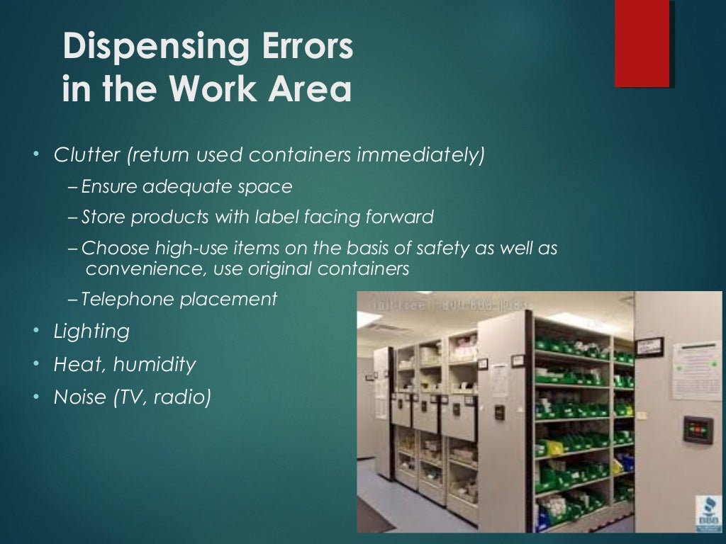 Dispensing errors and Its Prevention