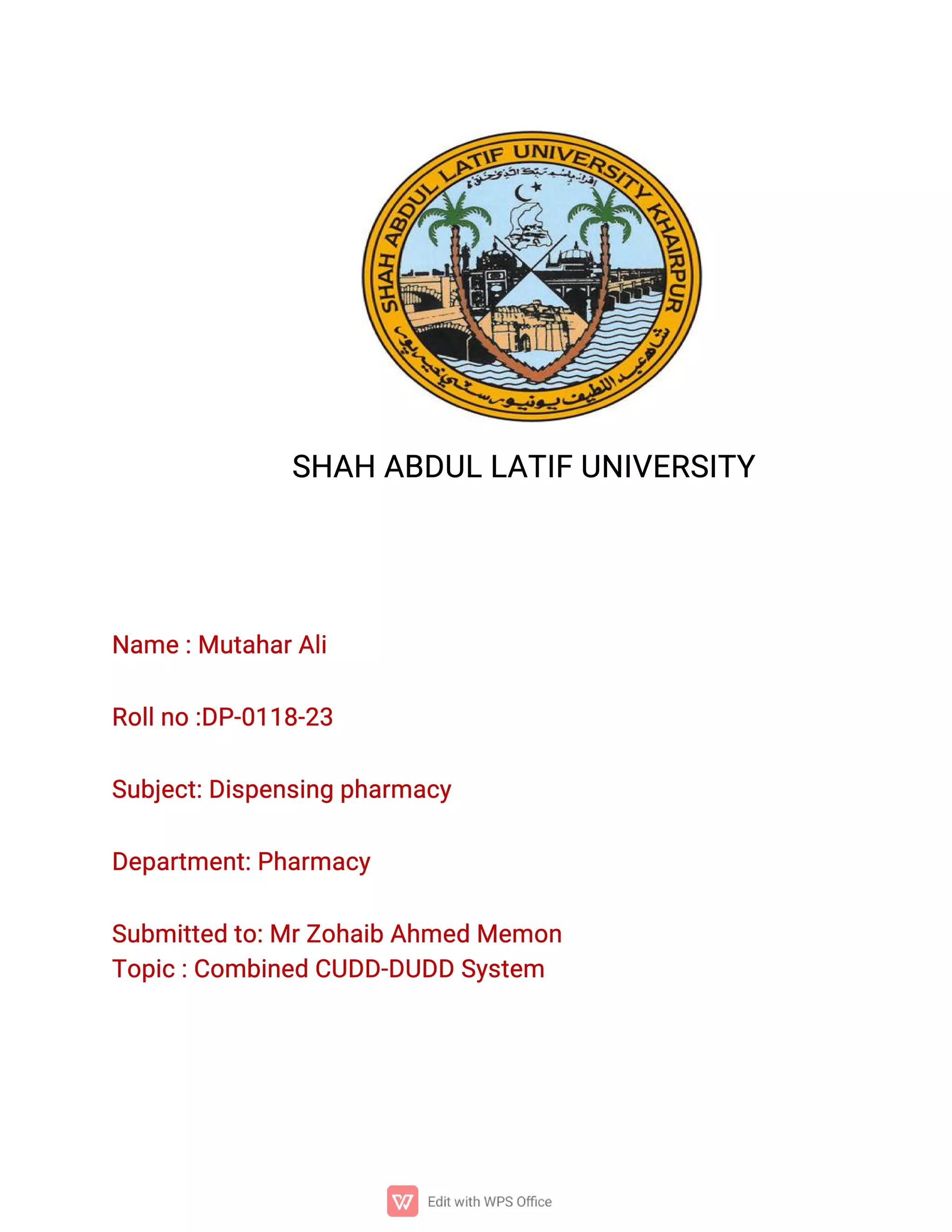 Dispensing pharmacy PDF