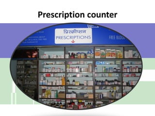 Prescription counter
 